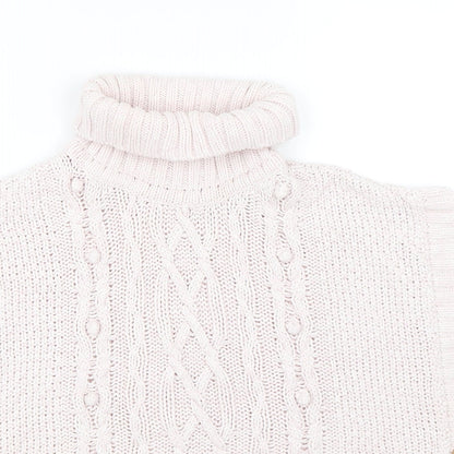Lulurain Girls Pink   Pullover Jumper Size 7-8 Years