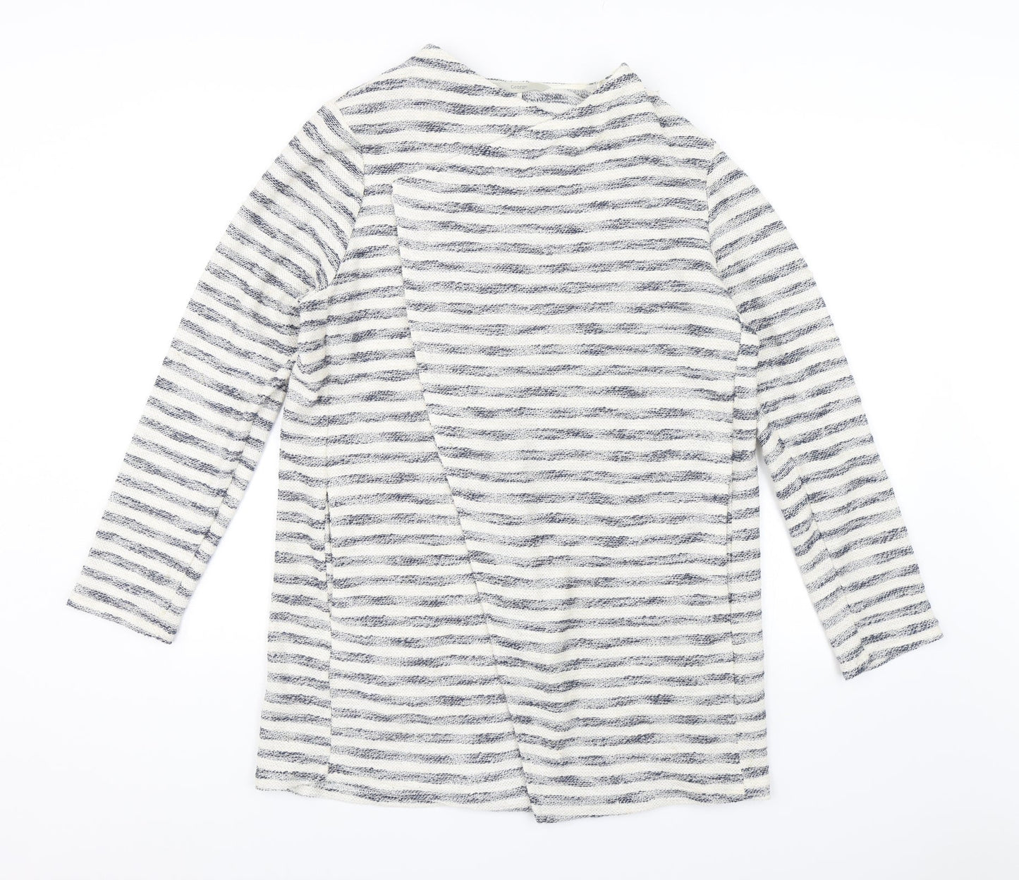 George Womens White Striped  Jacket  Size 16