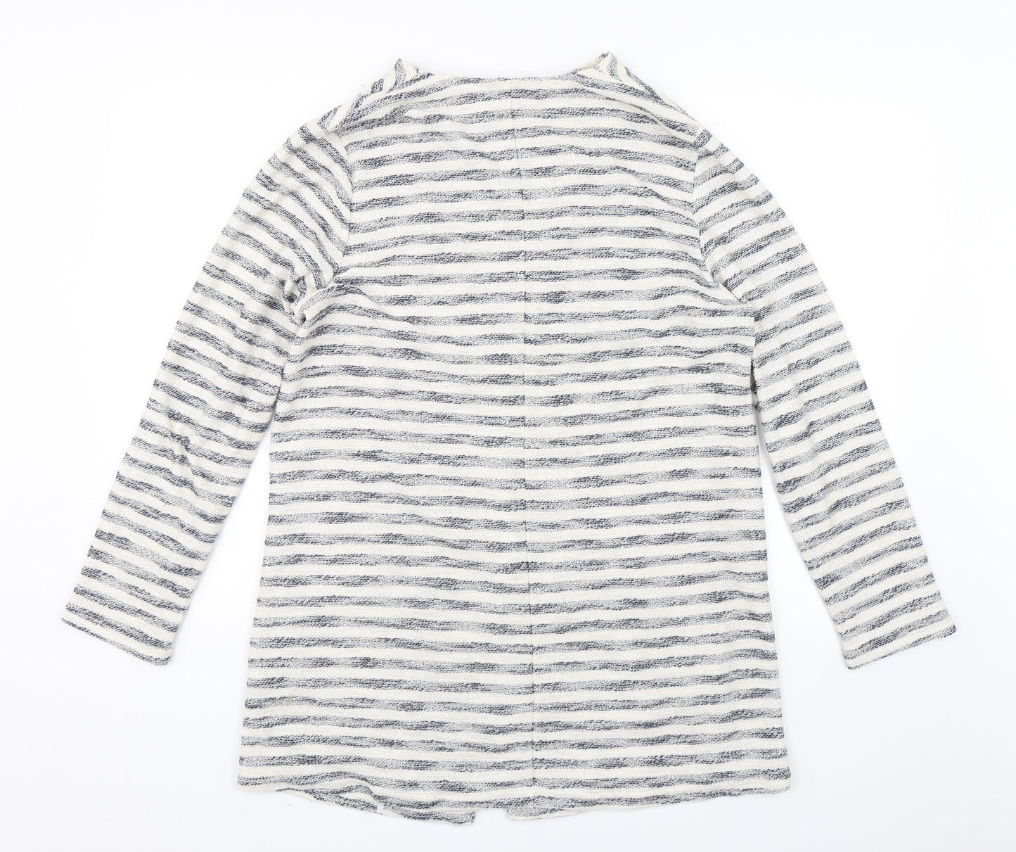 George Womens White Striped  Jacket  Size 16