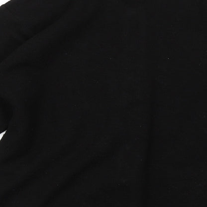 Paramour Womens Black Floral  Cardigan Jumper Size M