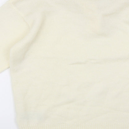 Damart Womens White   Pullover Jumper Size 10