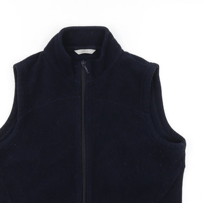 Marks and Spencer Womens Blue   Full Zip Jumper Size 14