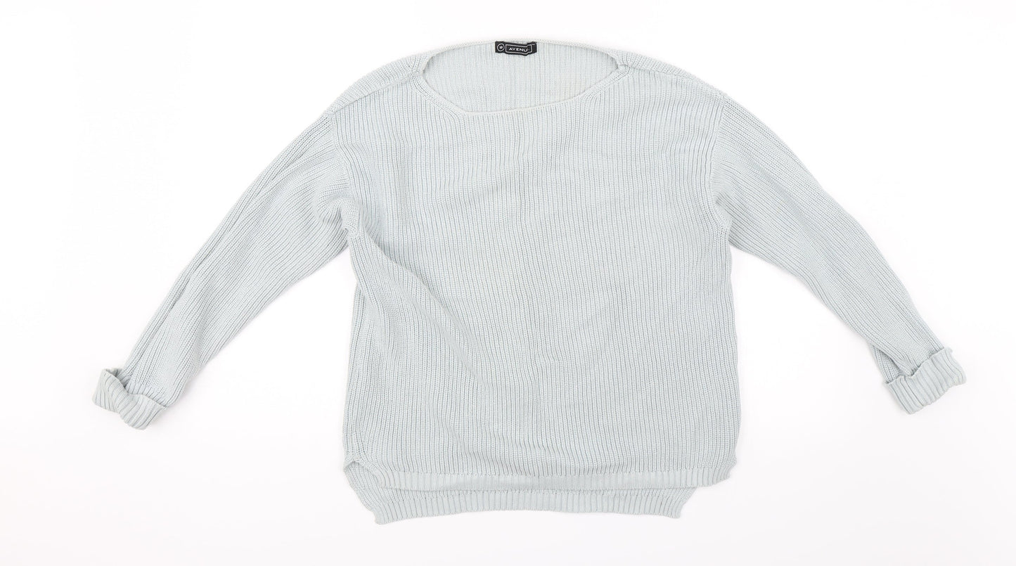 Avenue Womens Blue   Pullover Jumper Size 18