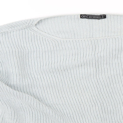 Avenue Womens Blue   Pullover Jumper Size 18