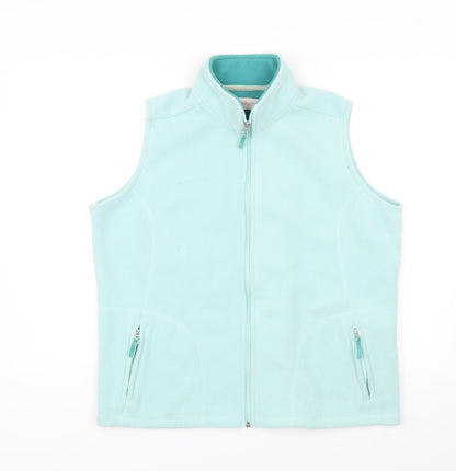 Tayberry Womens Green   Full Zip Jumper Size L