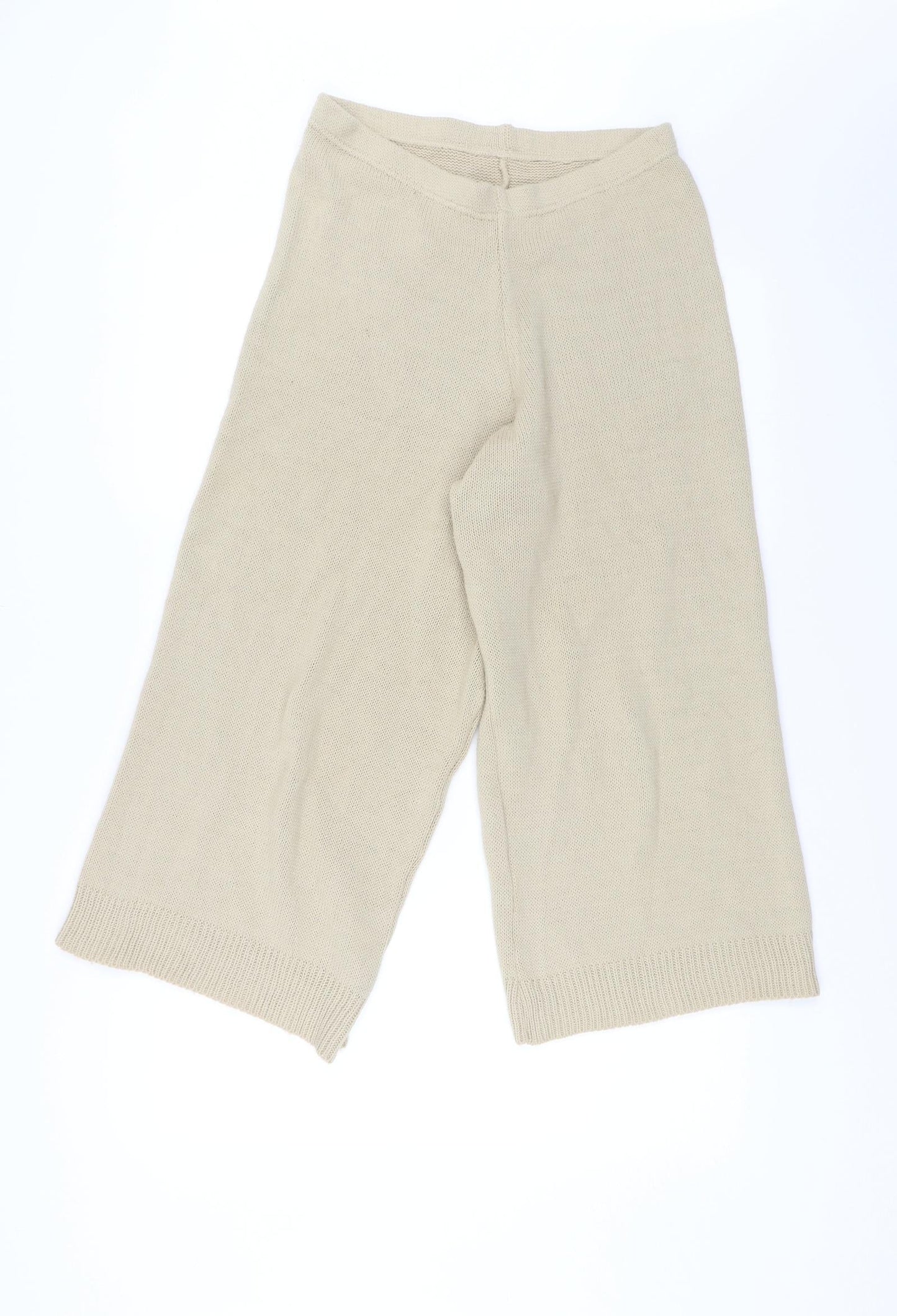Nasty Gal Womens Beige   Bloomer Trousers Size M L21 in