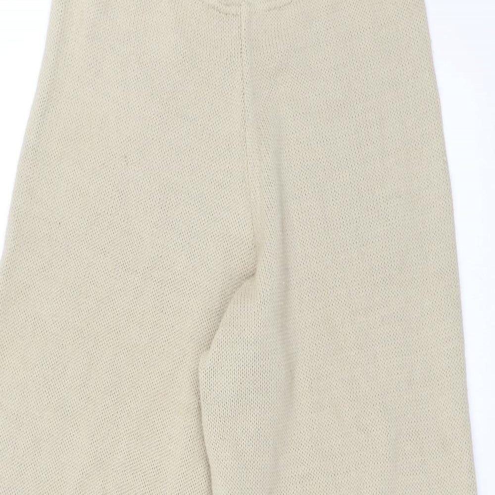 Nasty Gal Womens Beige   Bloomer Trousers Size M L21 in