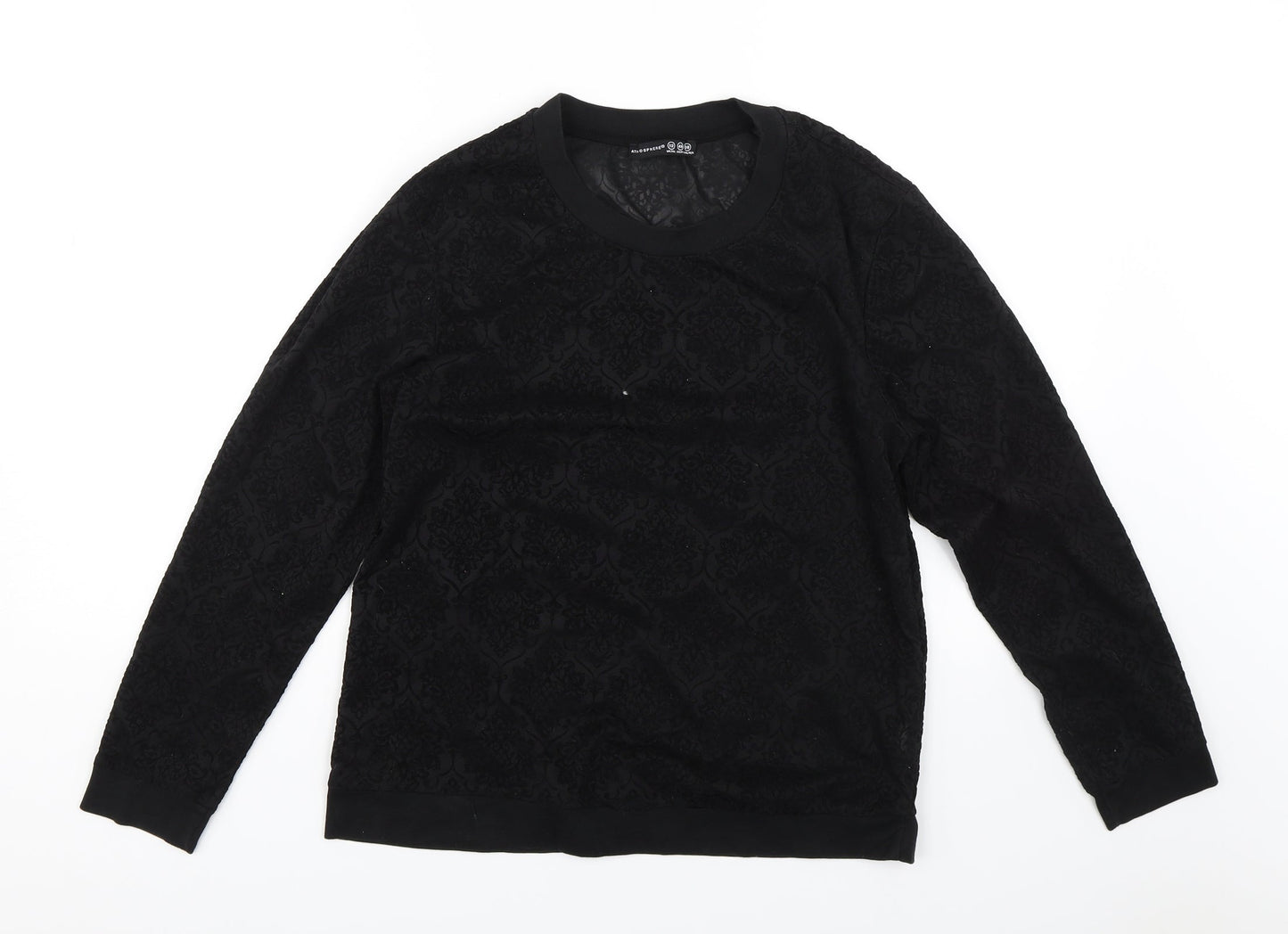 Atmosphere Womens Black   Pullover Jumper Size 12