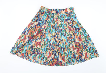 Preworn Womens Multicoloured   Swing Skirt Size 30 in