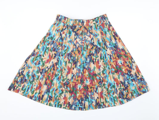 Preworn Womens Multicoloured   Swing Skirt Size 30 in