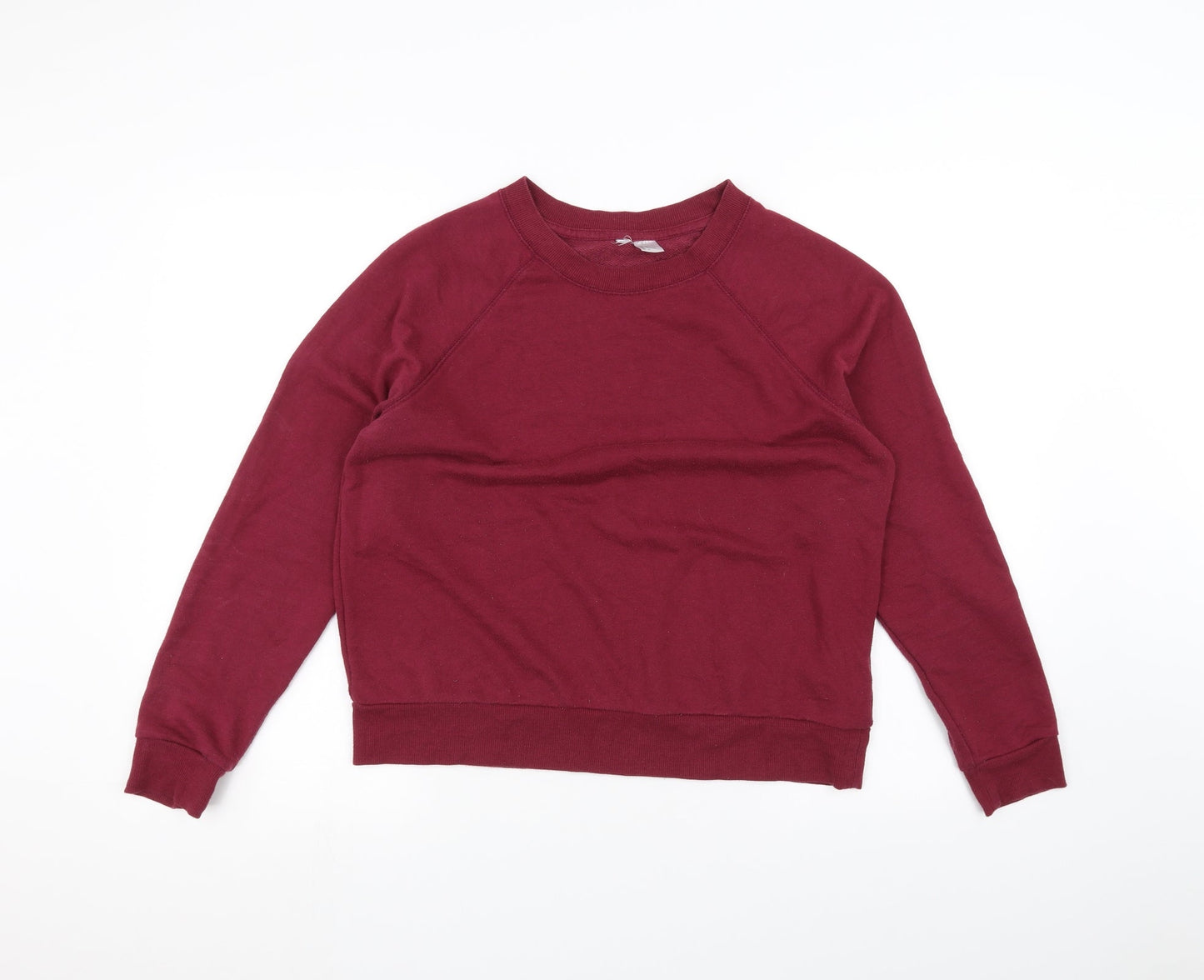 H&M Womens Red   Pullover Jumper Size M