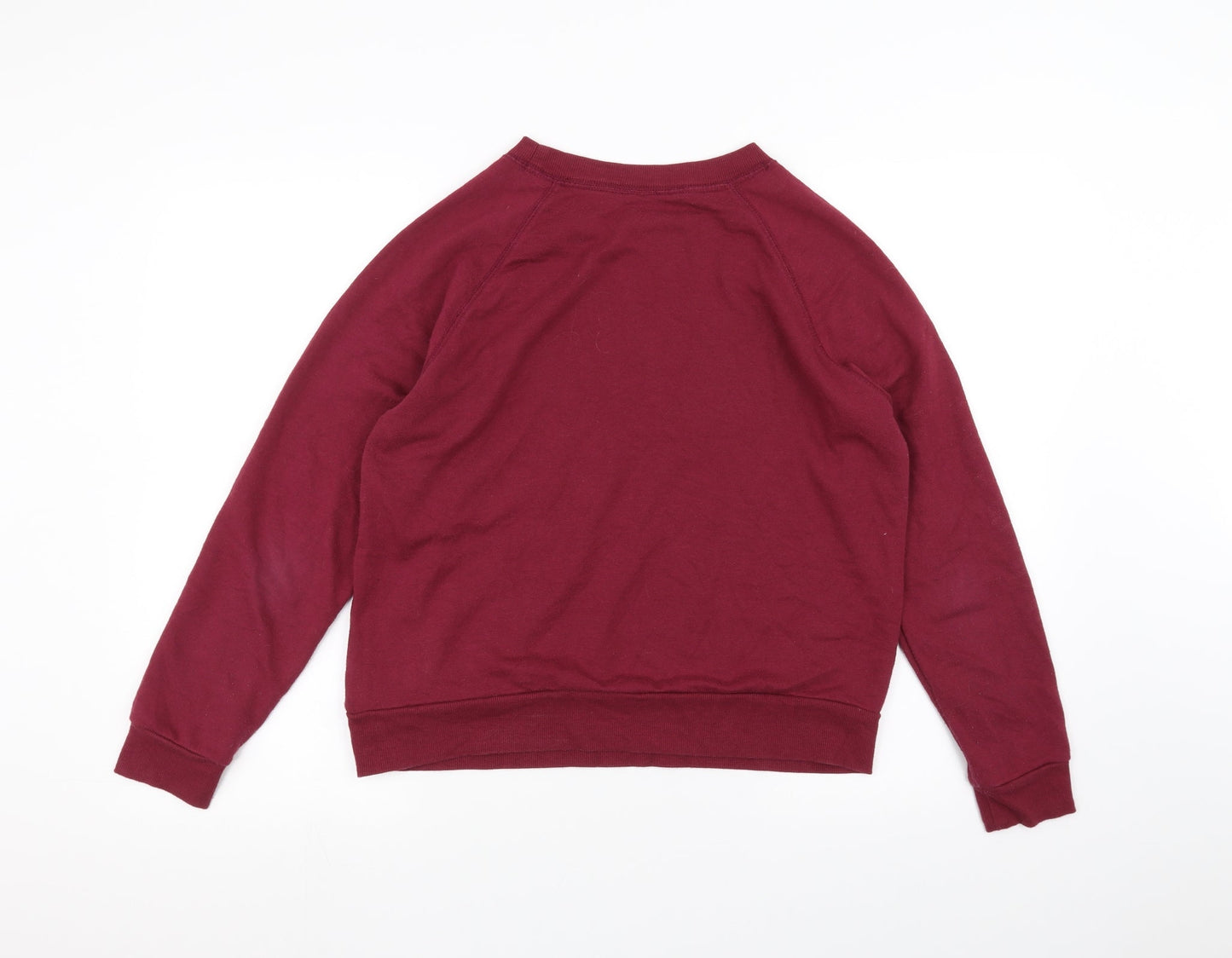 H&M Womens Red   Pullover Jumper Size M