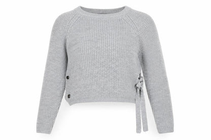 Primark Womens Grey  Knit Pullover Jumper Size S