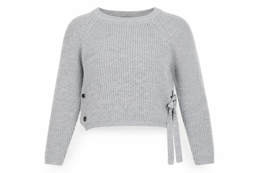 Primark Womens Grey  Knit Pullover Jumper Size S