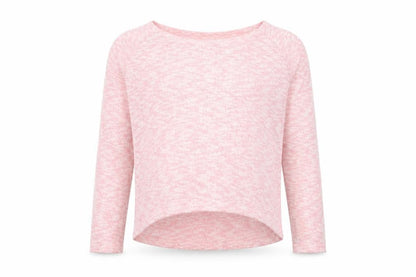 Front view of Generation girls’ pink basic t-shirt, size 14-15, years