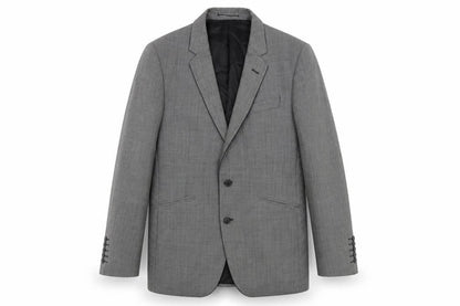 Mens UK Size 40 Impressions Regular Grey Suit Jacket