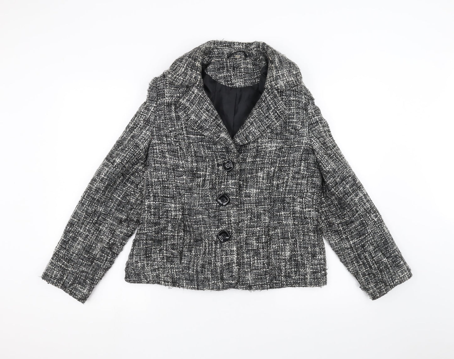 Womens UK Size 12 EWM Black Jacket