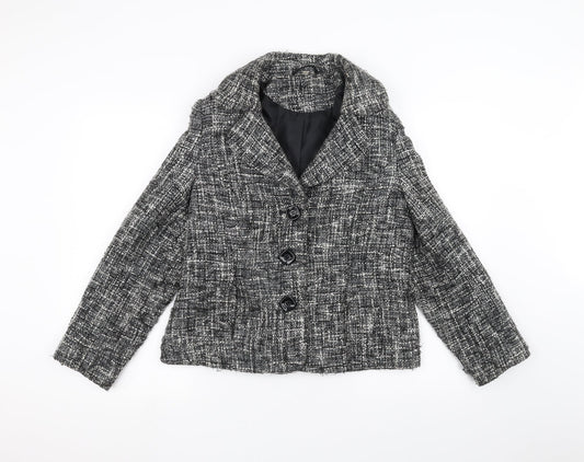 Womens UK Size 12 EWM Black Jacket