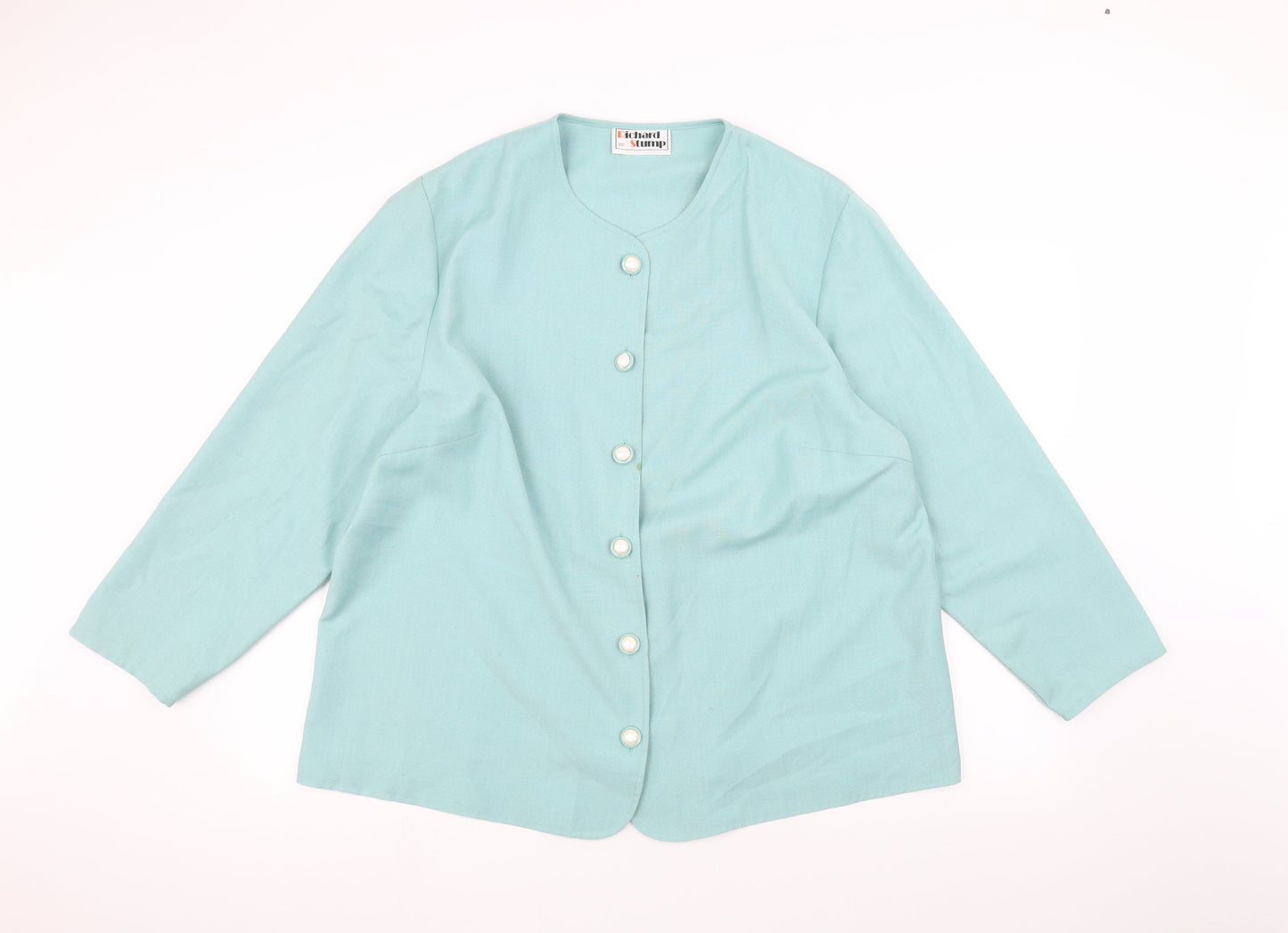 Richard Stump Womens Green   Jacket  Size 20