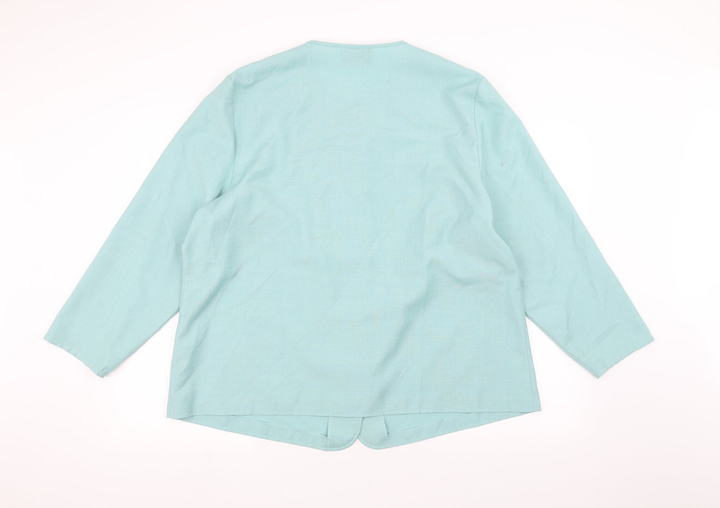 Richard Stump Womens Green   Jacket  Size 20