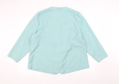Richard Stump Womens Green   Jacket  Size 20