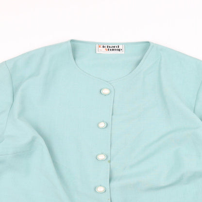 Richard Stump Womens Green   Jacket  Size 20