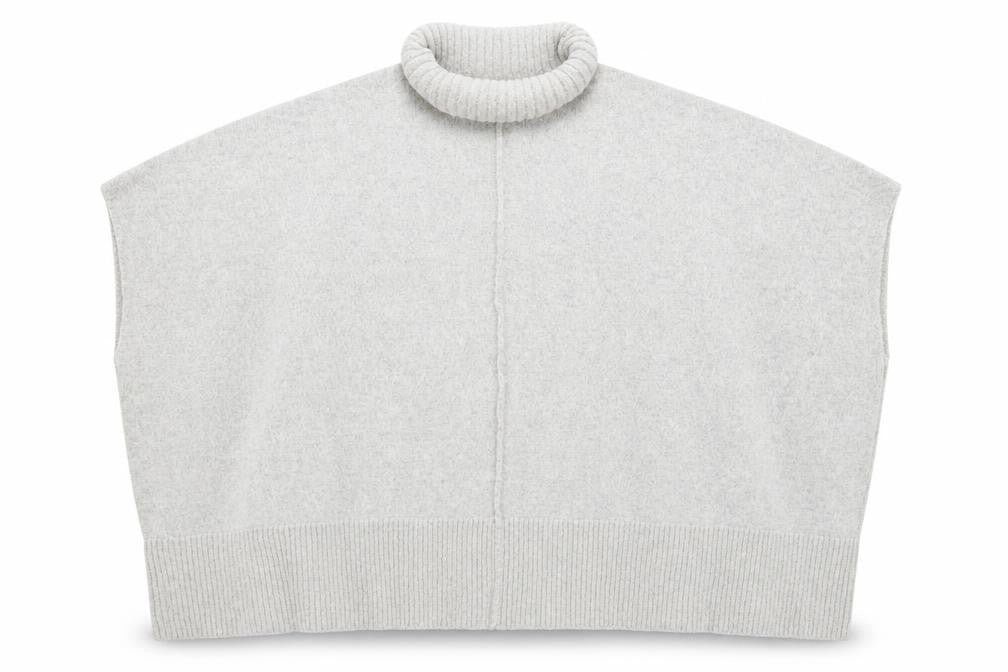 Front view of Atmosphere women’s grey jumper, size UK 14