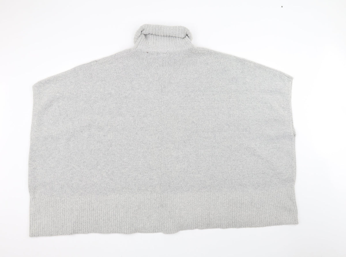 Back view of Atmosphere women’s grey jumper, size UK 14