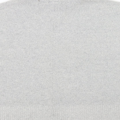 Brand and care label for Atmosphere women’s grey jumper, size UK 14