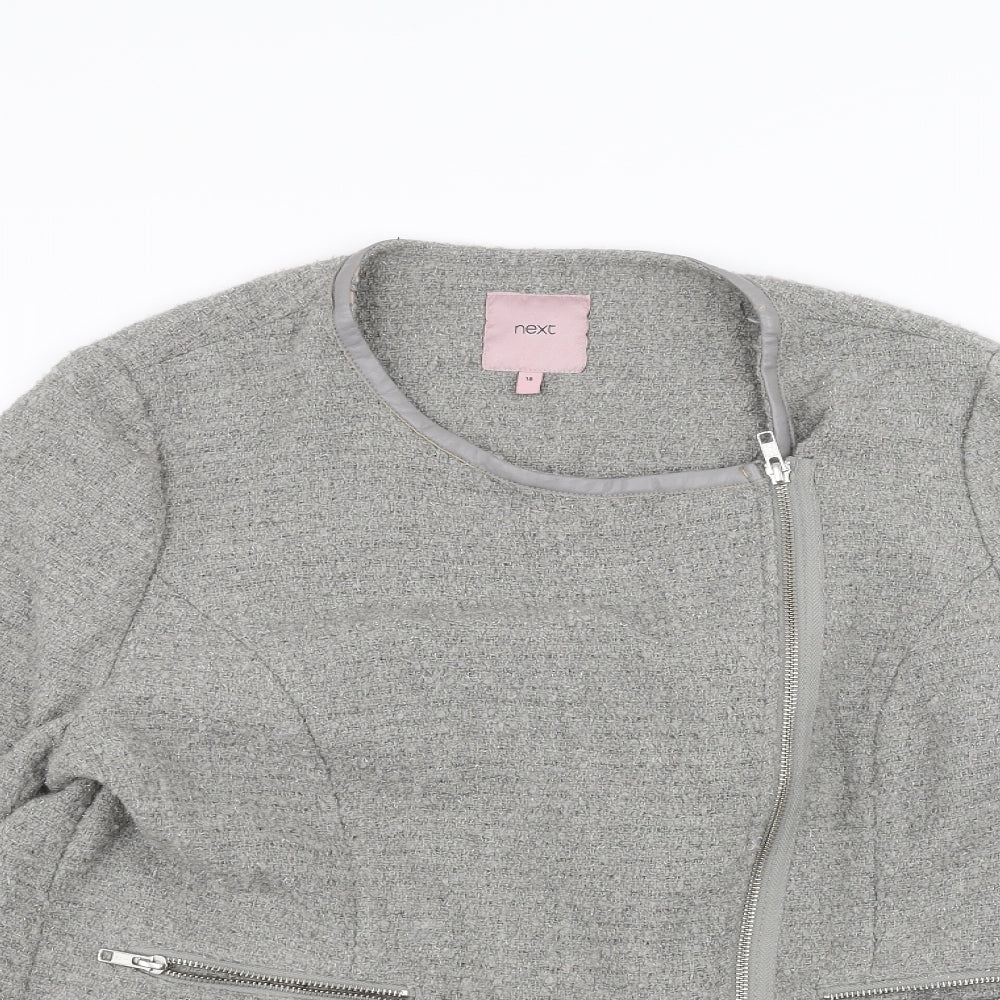 Womens UK Size 18 NEXT Grey Jacket