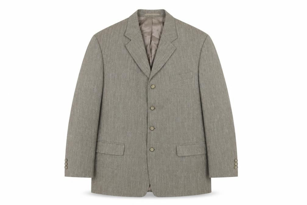Mens UK Size 42 Preworn Regular Brown Suit Jacket