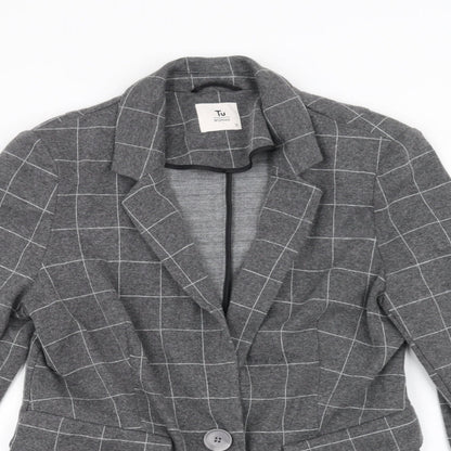 TU Womens Grey   Jacket  Size 12