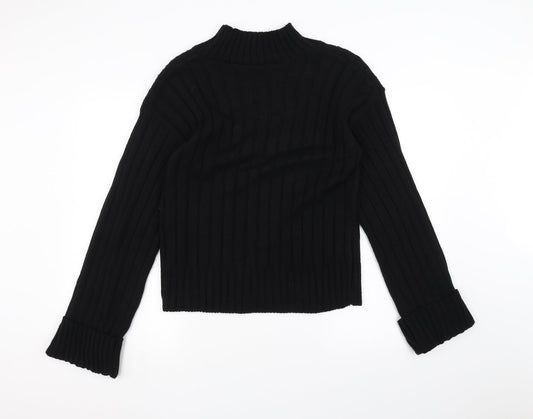 Preworn Womens Black   Pullover Jumper Size S