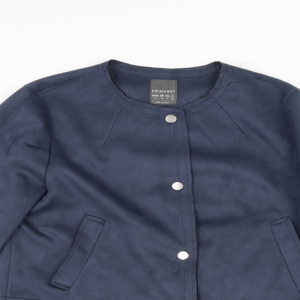 Primark Womens Blue   Jacket  Size 10