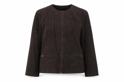 Womens UK Size 12 ELVI Brown Jacket