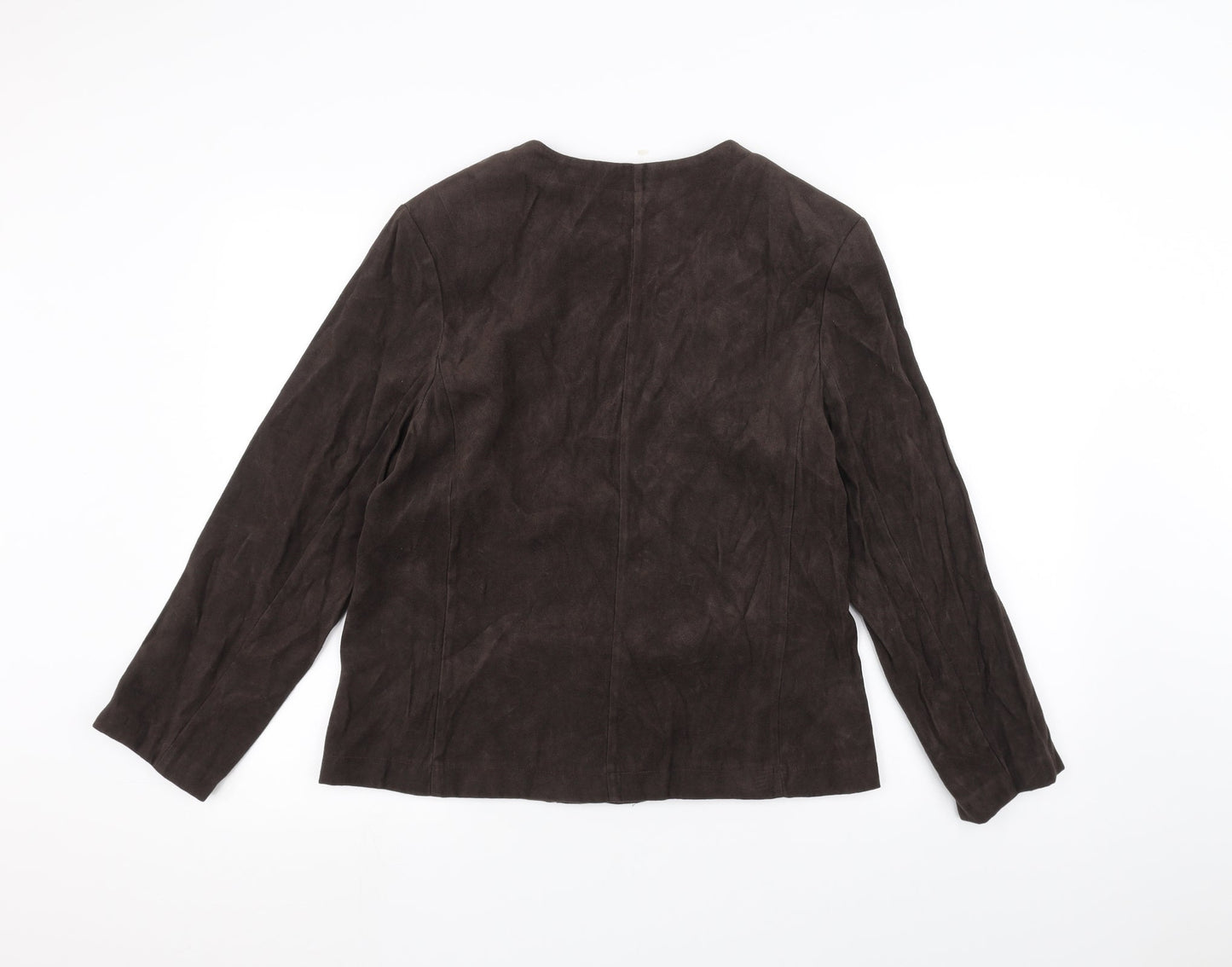 ELVI Womens Brown   Jacket  Size 12