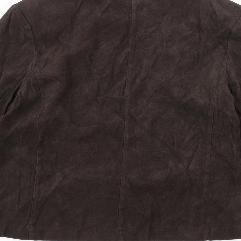 ELVI Womens Brown   Jacket  Size 12