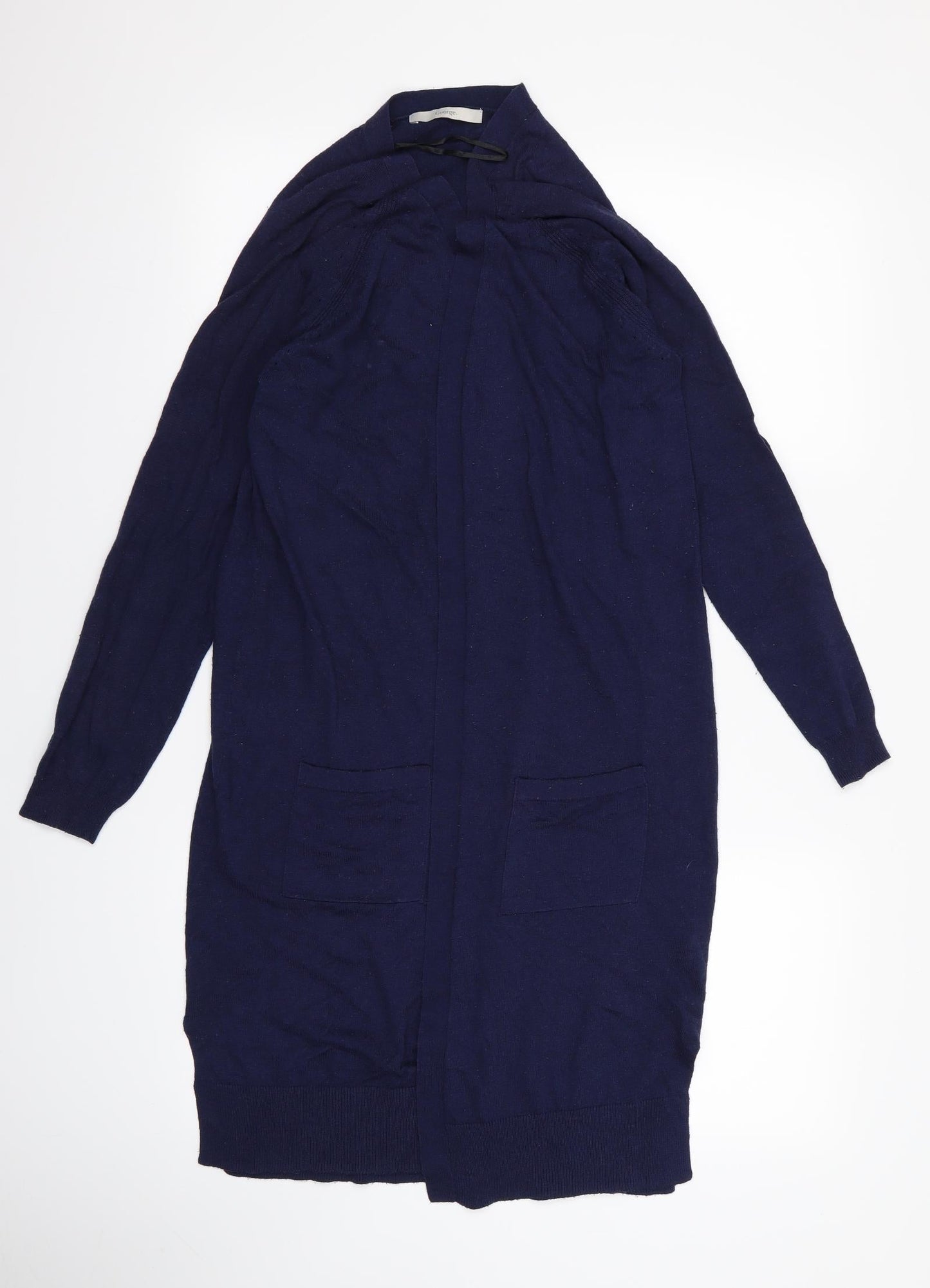 Preworn Womens Blue   Cardigan Jumper Size 12