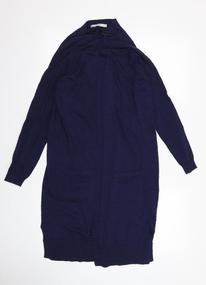 Preworn Womens Blue   Cardigan Jumper Size 12