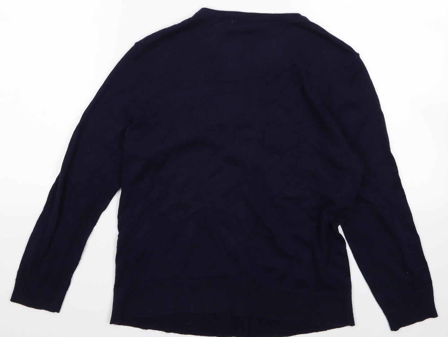 Preworn Womens Blue   Cardigan Jumper Size M