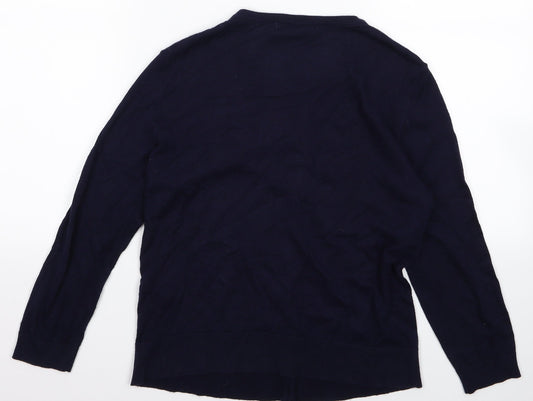 Preworn Womens Blue   Cardigan Jumper Size M