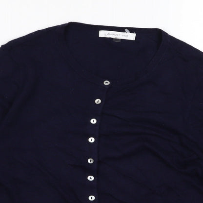 Preworn Womens Blue   Cardigan Jumper Size M