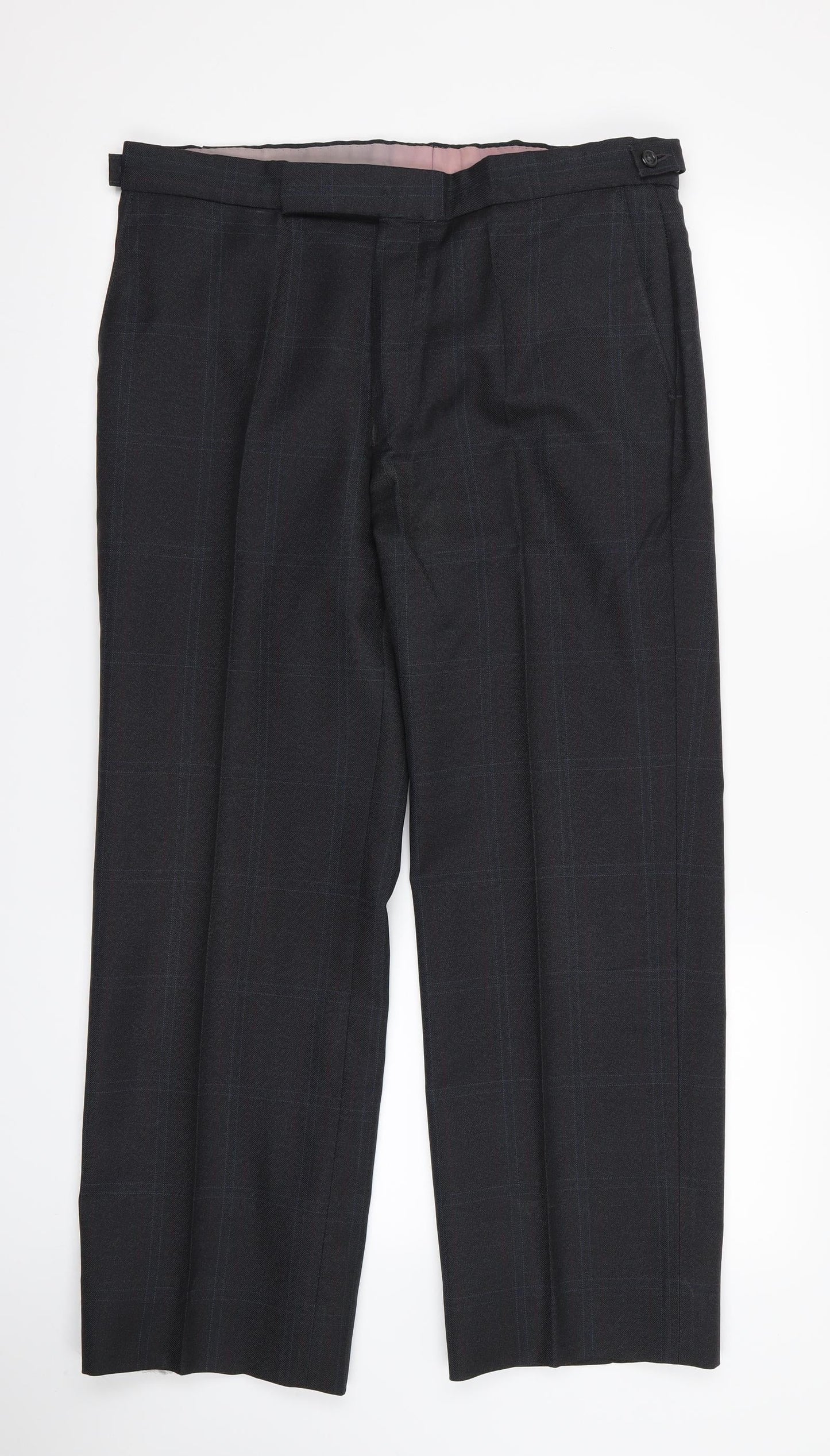 Dunn & Co Mens Grey   Trousers  Size 34 L24 in
