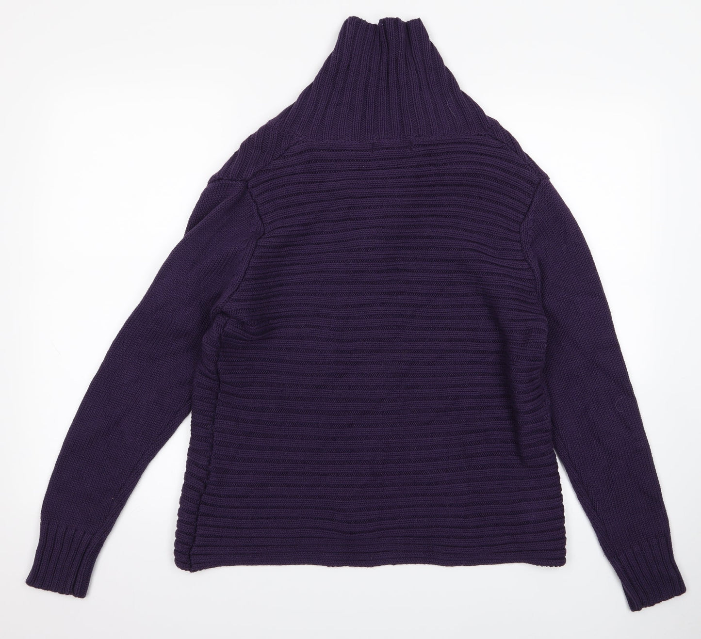 fabrizo Womens Purple   Cardigan Jumper Size L