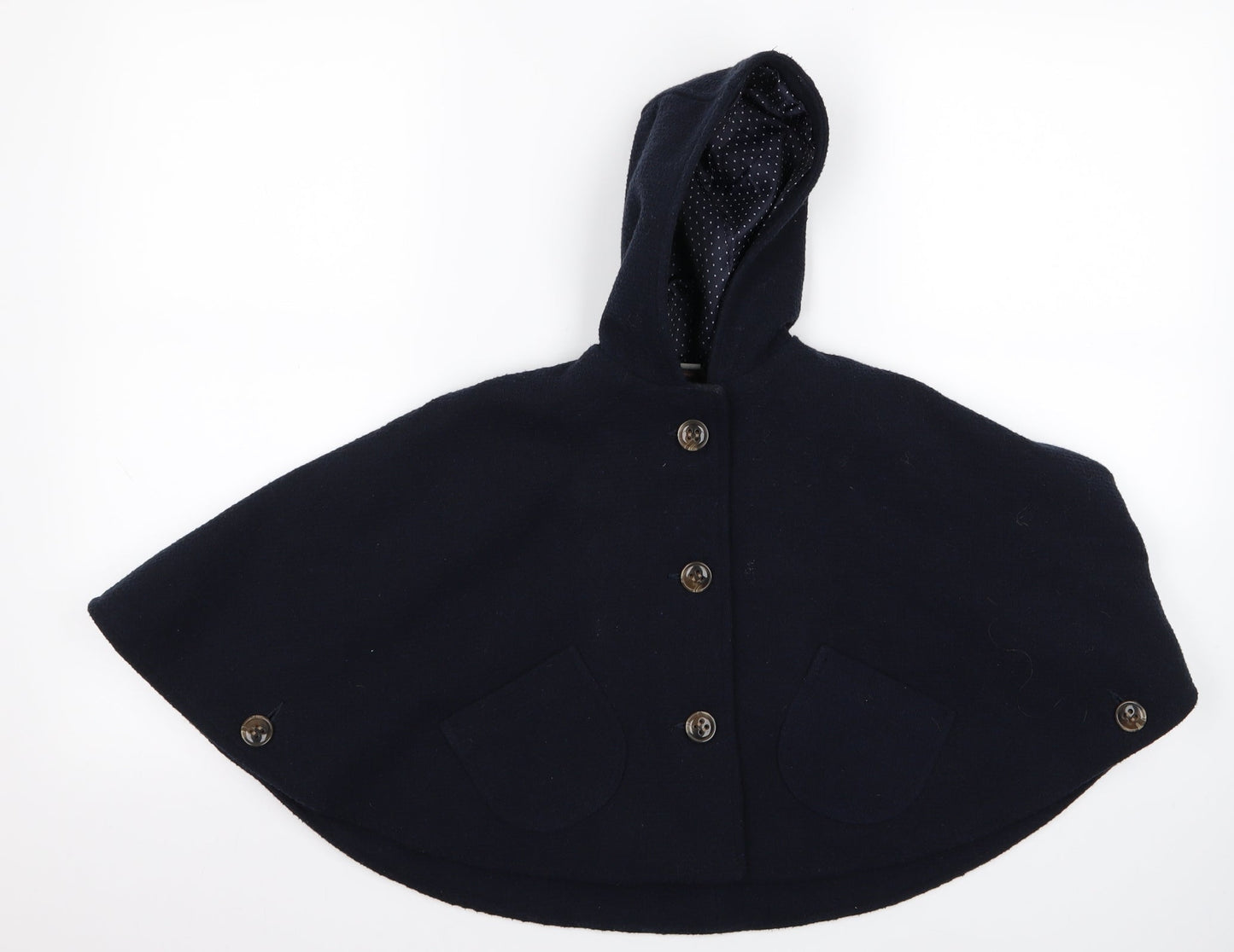 Preworn Girls Blue   Jacket  Size 3 Years