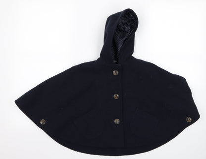 Preworn Girls Blue   Jacket  Size 3 Years