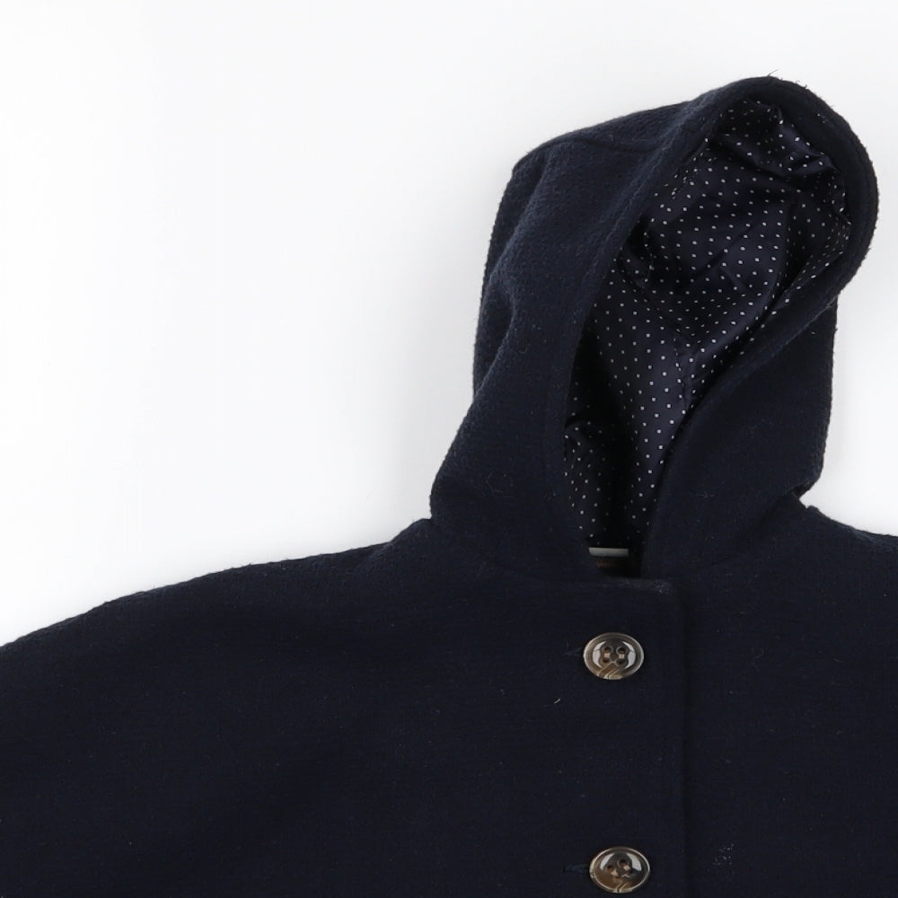 Preworn Girls Blue   Jacket  Size 3 Years