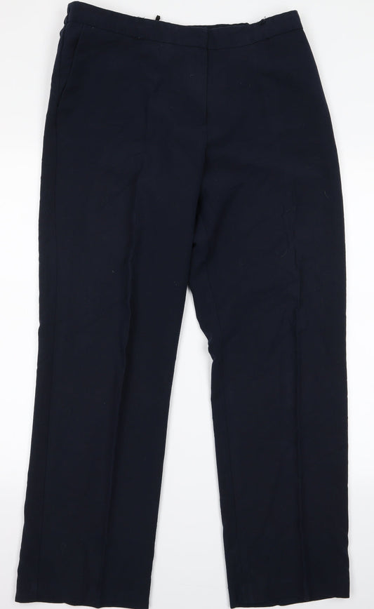 Womens UK Size 32 julipa Regular Fit  Blue Trousers