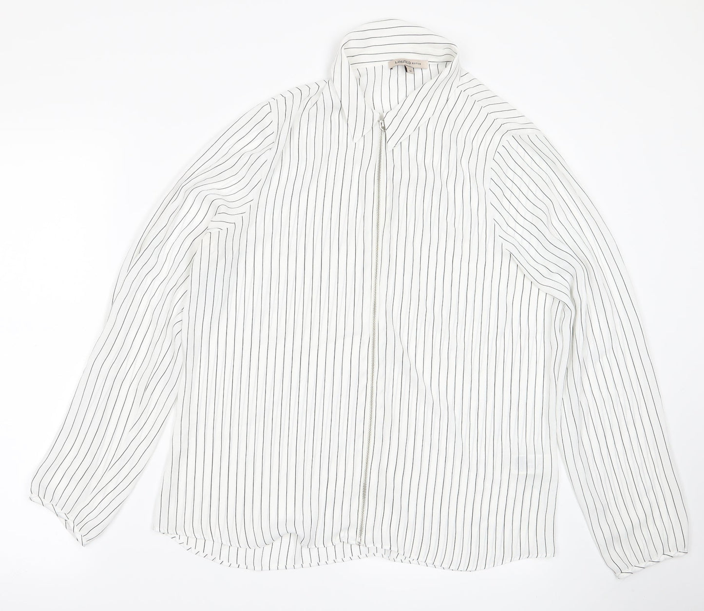 Womens UK Size 14 m&s White Jacket