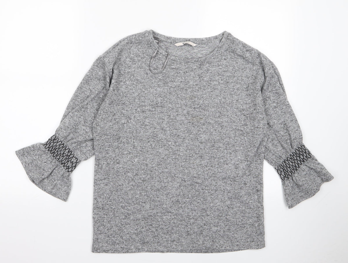 Tu Womens Grey   Pullover Jumper Size 8